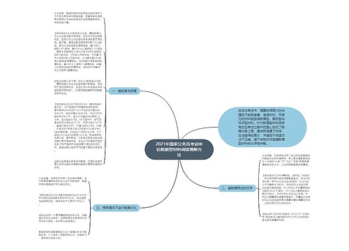 2021年国家公务员考试申论数据型材料阅读理解方法