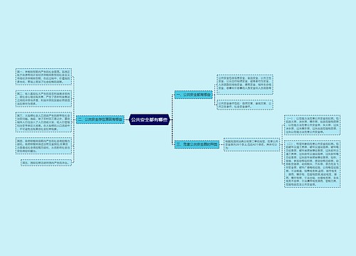 公共安全都有哪些