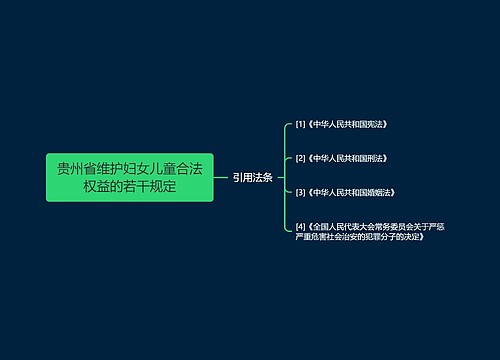 贵州省维护妇女儿童合法权益的若干规定