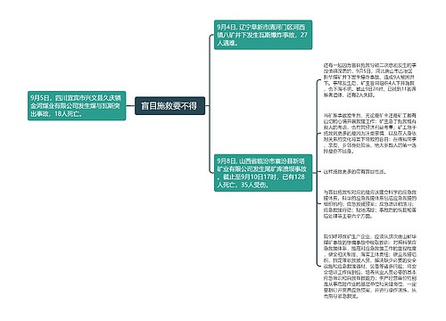  盲目施救要不得  