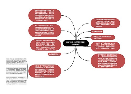 2021年公务员国考资料分析材料解析