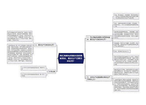 网红海鲜电商篡改保质期被查封，篡改生产日期怎样处罚？