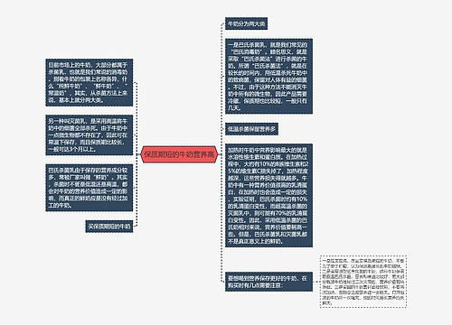 保质期短的牛奶营养高