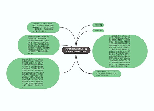 2020年国考面试热点：信息贩子是大数据时代病毒