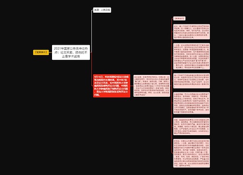 2021年国家公务员申论热点：论文买卖，损伤的不止是学术诚信