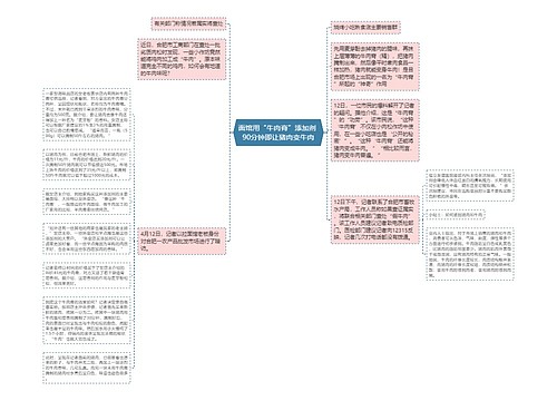 面馆用“牛肉膏”添加剂 90分钟即让猪肉变牛肉