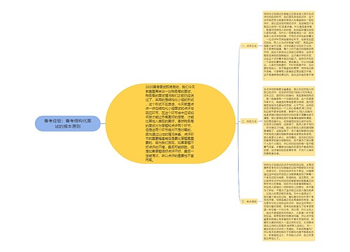 备考经验：备考结构化面试的根本原则