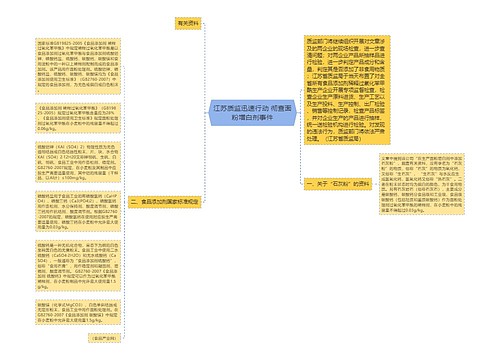 江苏质监迅速行动 彻查面粉增白剂事件