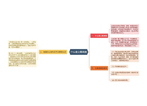 什么是立案调查