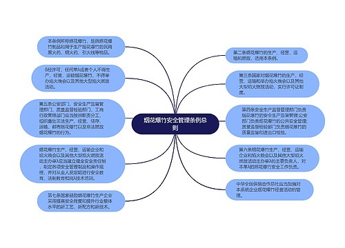 烟花爆竹安全管理条例总则