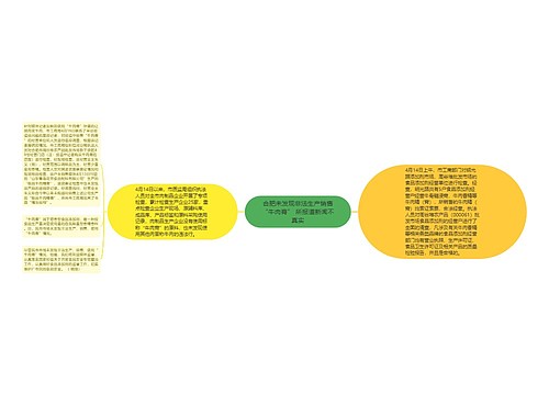 合肥未发现非法生产销售“牛肉膏” 所报道新闻不真实