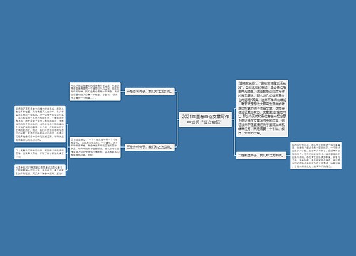 2021年国考申论文章写作中如何“结合实际”