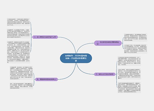 老师指导：2020年国考面试前一天这四点你需要注意