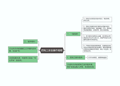 把钩工安全操作规程