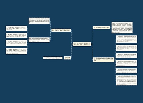 安全生产责任是怎样的
