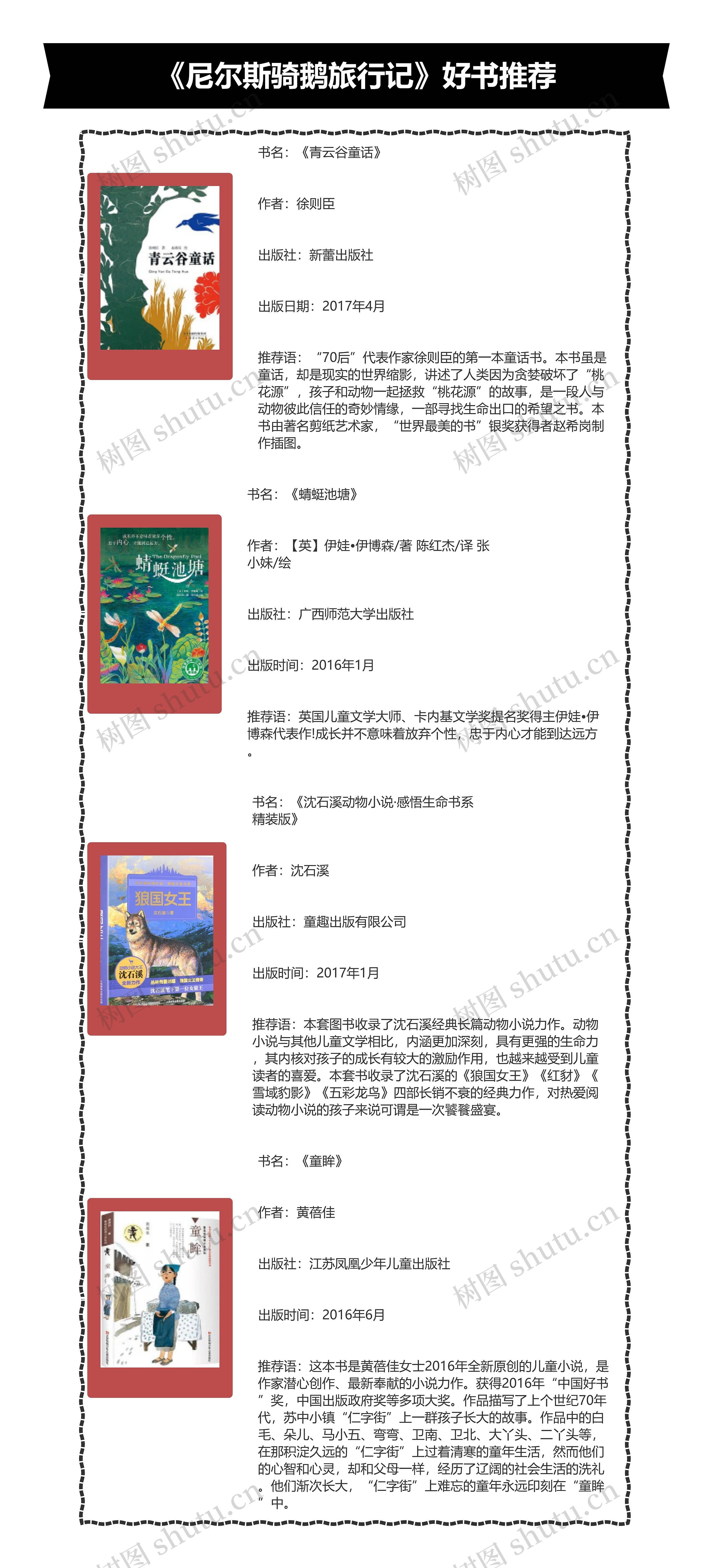 《尼尔斯骑鹅旅行记》好书推荐
