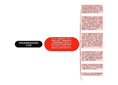 宋秀岩看望青海省妇联机关干部