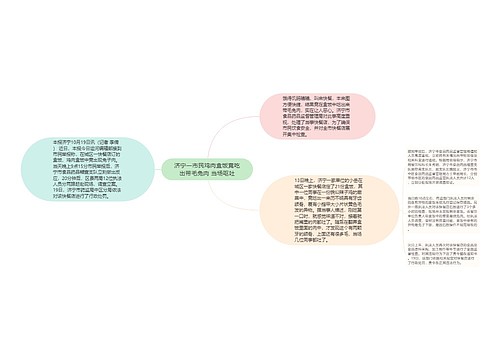 济宁一市民鸡肉盒饭竟吃出带毛兔肉 当场呕吐