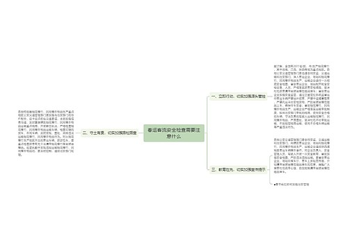 春运客流安全检查需要注意什么