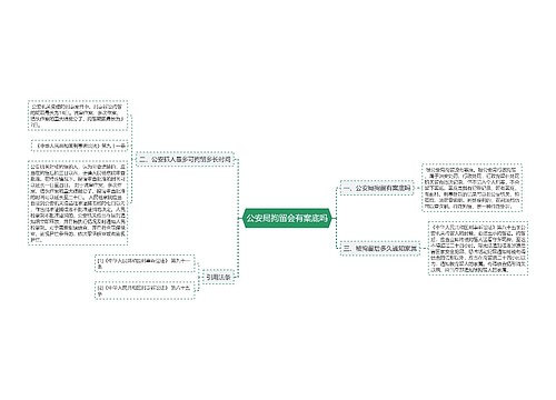 公安局拘留会有案底吗