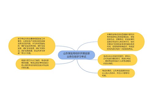 山东煤监局组织开展监察业务在线学习考试