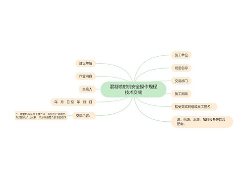 混凝喷射机安全操作规程技术交底