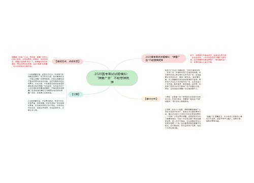 2020国考面试试题模拟：“弹窗广告”不能想弹就弹