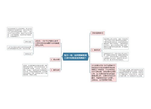 每日一练：如何理解教师工资中扣取促进消费款？