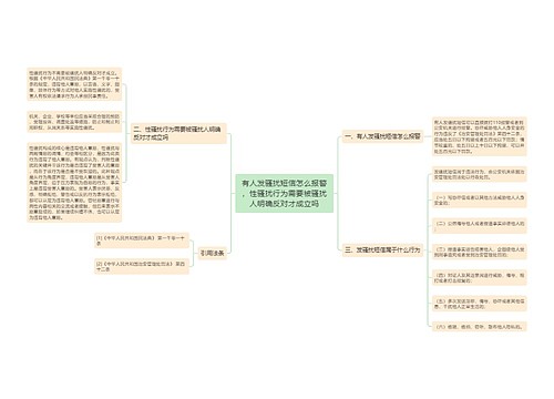 有人发骚扰短信怎么报警，性骚扰行为需要被骚扰人明确反对才成立吗