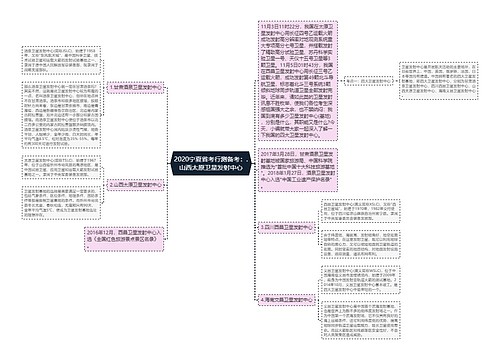 2020宁夏省考行测备考：.山西太原卫星发射中心