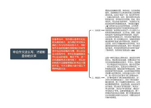 申论作文这么写，才能彰显你的文采