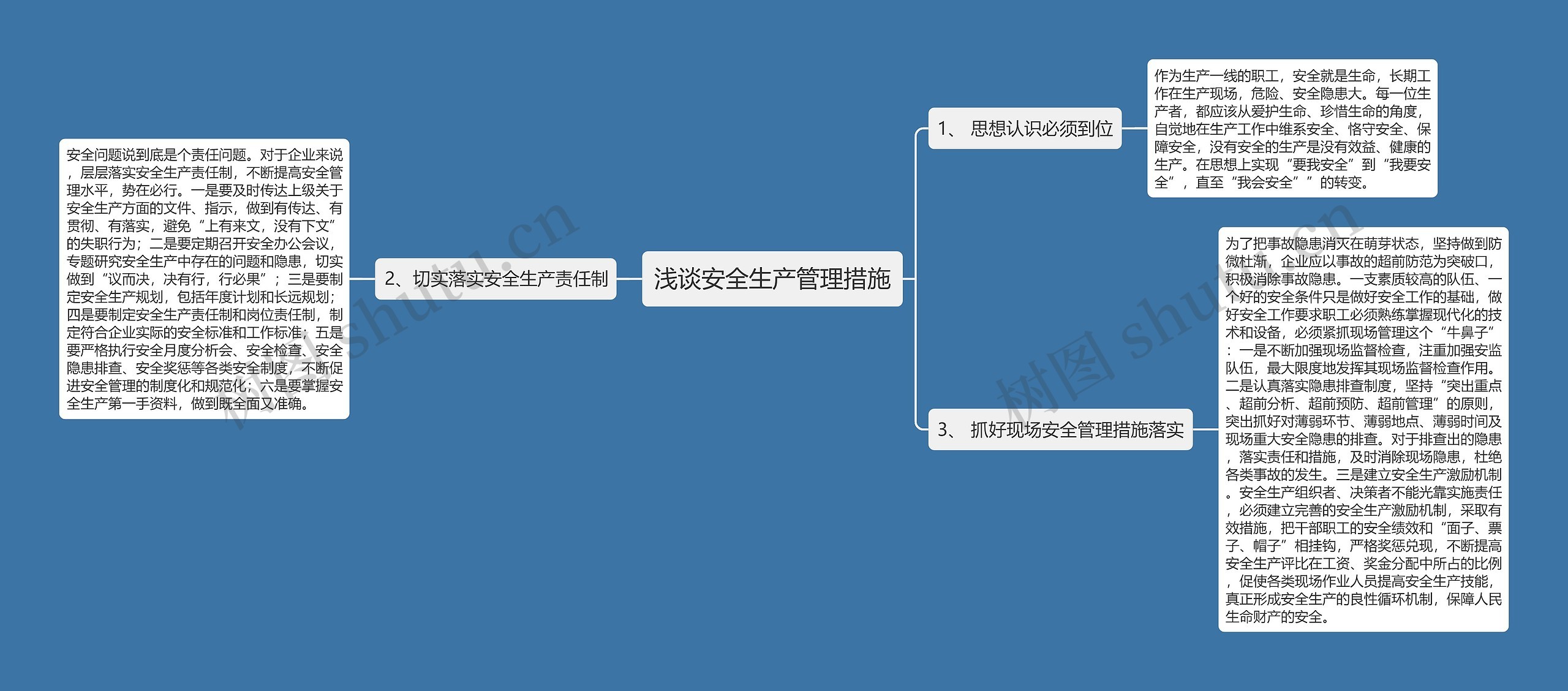 浅谈安全生产管理措施