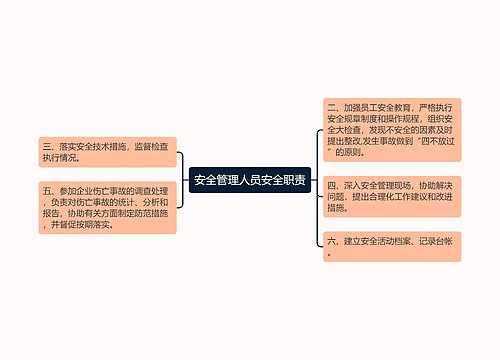 安全管理人员安全职责