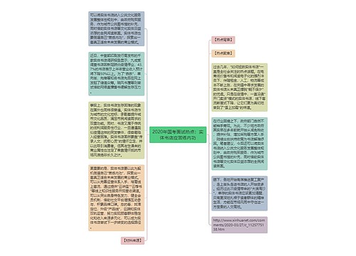 2020年国考面试热点：实体书店应苦练内功