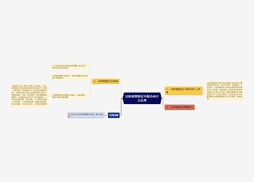 法院调查取证不配合有什么后果