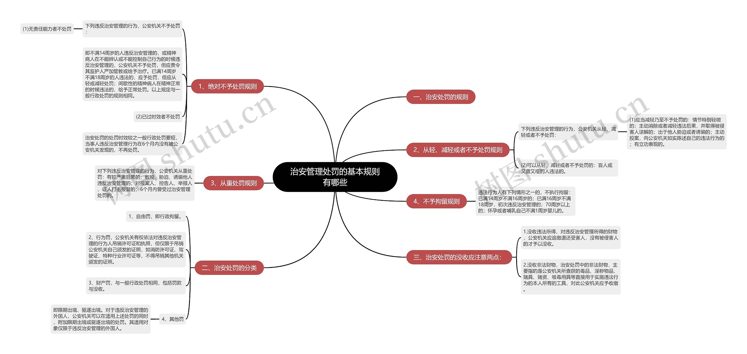 治安管理处罚的基本规则有哪些