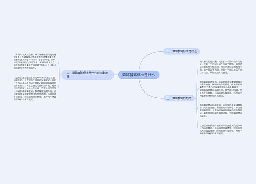 酒驾醉驾标准是什么