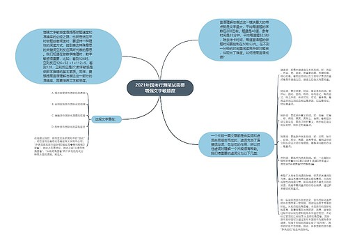 2021年国考行测笔试需要增强文字敏感度