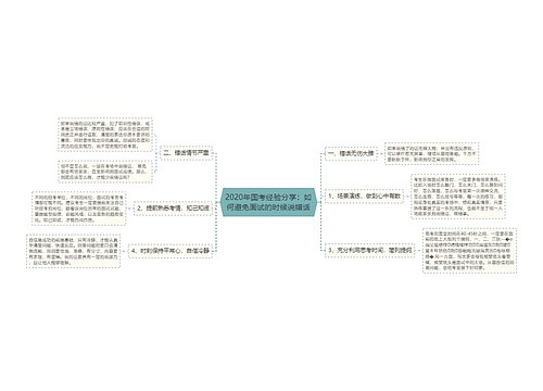 2020年国考经验分享：如何避免面试的时候说错话