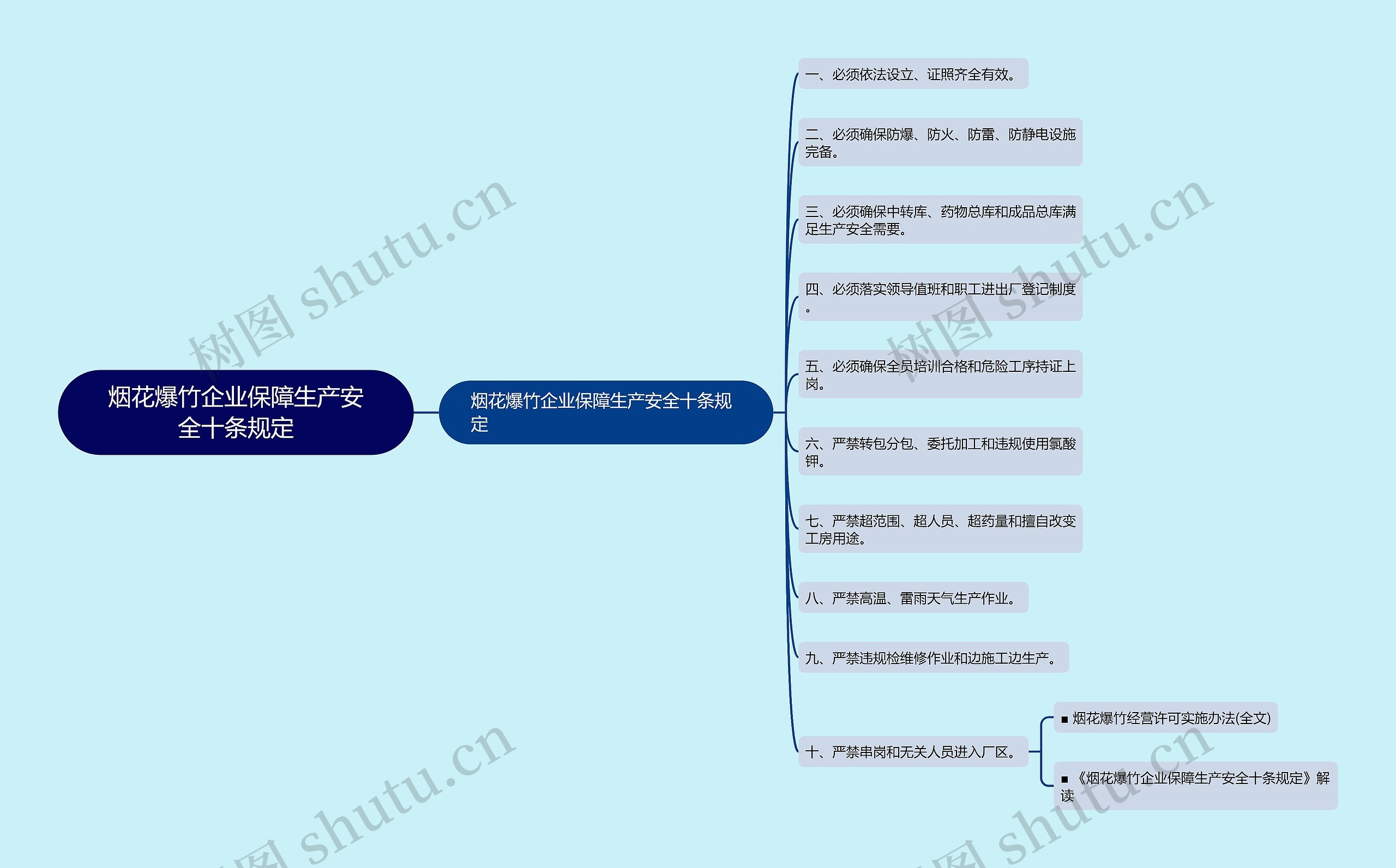 烟花爆竹企业保障生产安全十条规定