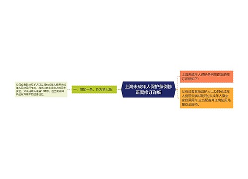 上海未成年人保护条例修正案修订详细