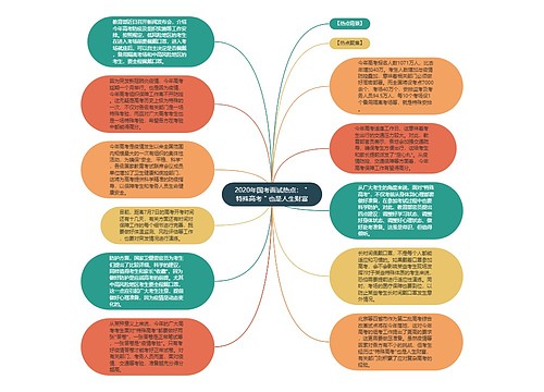 2020年国考面试热点：＂特殊高考＂也是人生财富