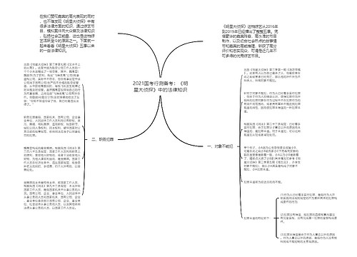 2021国考行测备考：《明星大侦探》中的法律知识