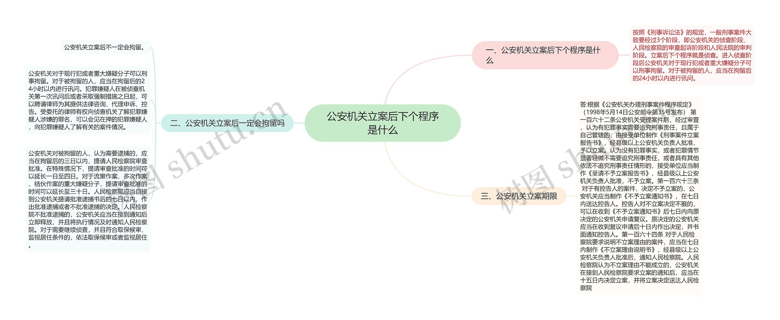 公安机关立案后下个程序是什么