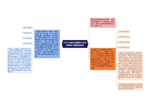 2021年国考把握提示点科学解答行测逻辑填空