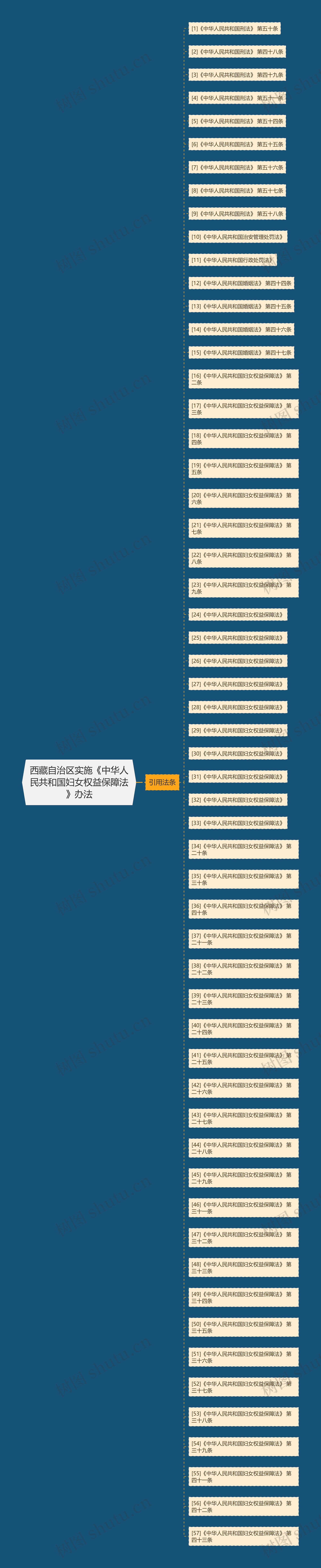 西藏自治区实施《中华人民共和国妇女权益保障法》办法思维导图