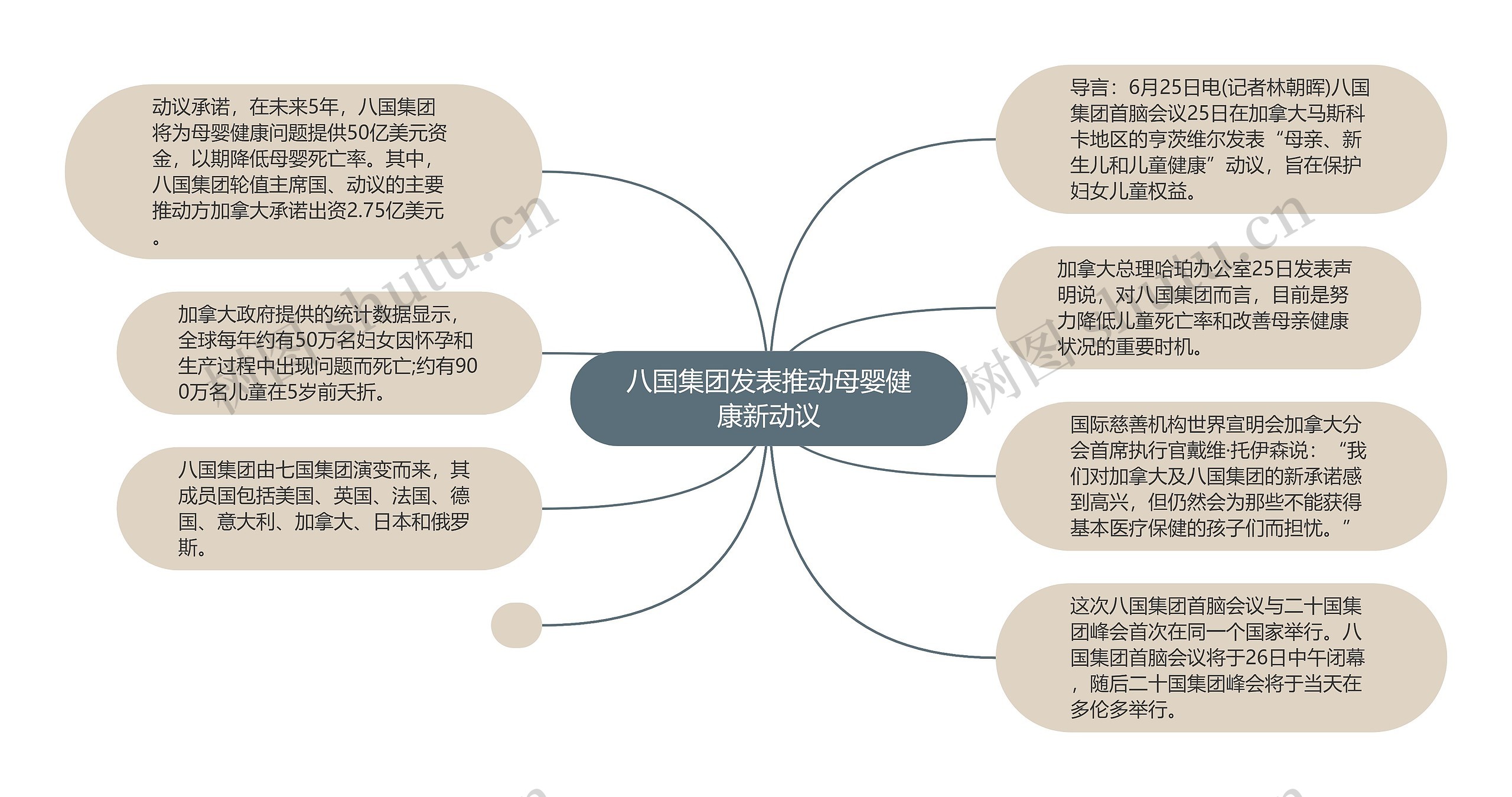 八国集团发表推动母婴健康新动议