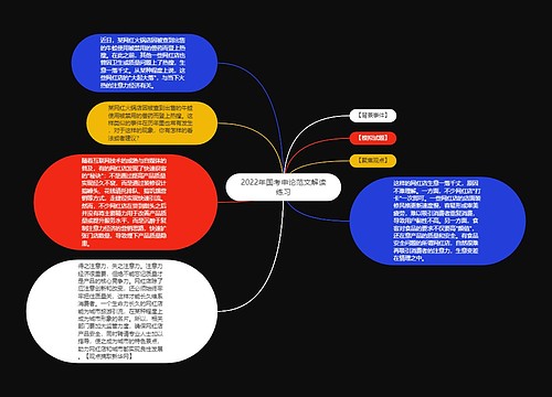 2022年国考申论范文解读练习