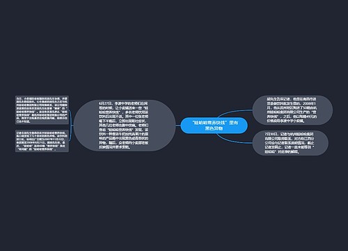 “娃哈哈营养快线”里有黑色异物