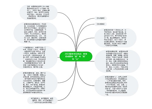 2022国考申论热点：教育惩戒要有“爱”有“度”有“心”